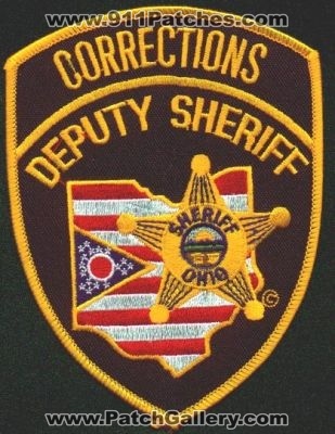 Ohio Sheriff Deputy Corrections
Thanks to EmblemAndPatchSales.com for this scan.
Keywords: doc