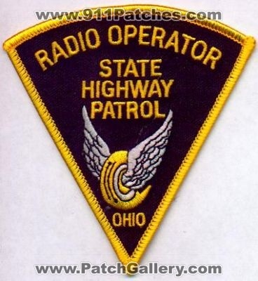 Ohio State Highway Patrol Radio Operator
Thanks to EmblemAndPatchSales.com for this scan.
Keywords: police