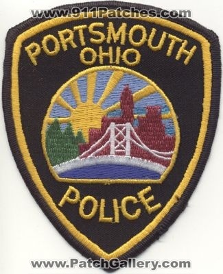 Portsmouth Police
Thanks to EmblemAndPatchSales.com for this scan.
Keywords: ohio