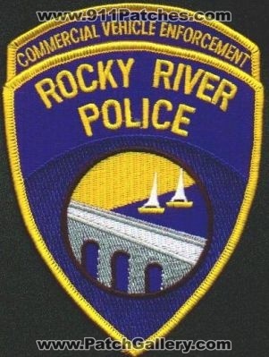 Rocky River Police Commercial Vehicle Enforcement
Thanks to EmblemAndPatchSales.com for this scan.
Keywords: ohio
