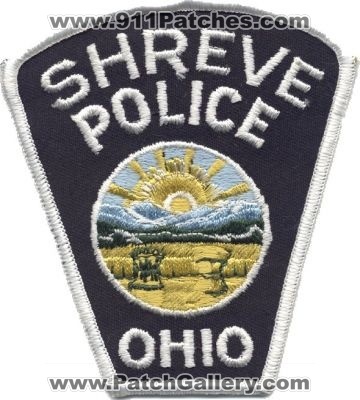 Shreve Police
Thanks to EmblemAndPatchSales.com for this scan.
Keywords: ohio