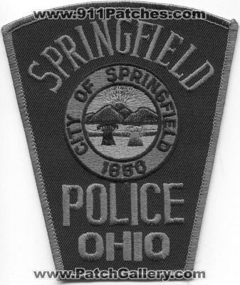 Springfield Police
Thanks to EmblemAndPatchSales.com for this scan.
Keywords: ohio city of
