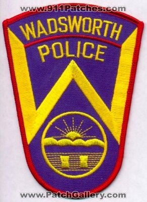 Wadsworth Police
Thanks to EmblemAndPatchSales.com for this scan.
Keywords: ohio