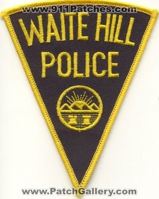 Waite Hill Police
Thanks to EmblemAndPatchSales.com for this scan.
Keywords: ohio
