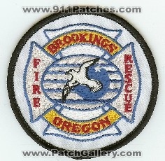 Brookings Fire Rescue
Thanks to PaulsFirePatches.com for this scan.
Keywords: oregon