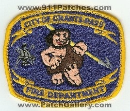 Grants Pass Fire Department
Thanks to PaulsFirePatches.com for this scan.
Keywords: oregon city of