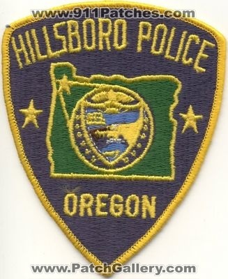 Hillsboro Police
Thanks to EmblemAndPatchSales.com for this scan.
Keywords: oregon