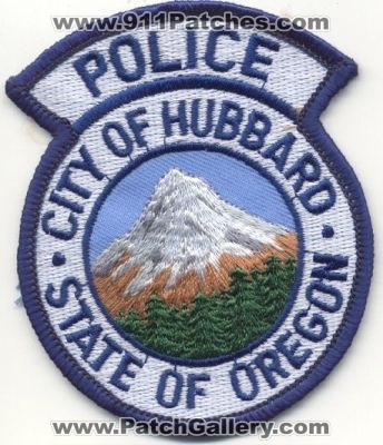 Hubbard Police
Thanks to EmblemAndPatchSales.com for this scan.
Keywords: oregon city of