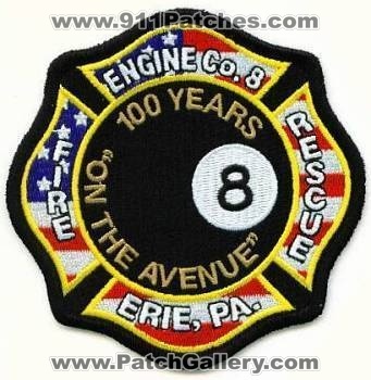 Erie Fire Engine Company 8 100 Years (Pennsylvania)
Thanks to apdsgt for this scan.
Keywords: rescue co. pa.