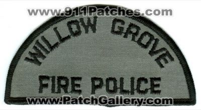 Willow Grove Fire Police (Pennsylvania)
Scan By: PatchGallery.com
