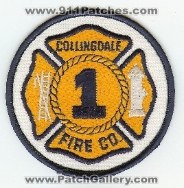 Collingdale Fire Co 1
Thanks to PaulsFirePatches.com for this scan.
Keywords: pennsylvania company