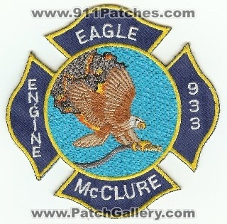 Eagle McClure Fire Engine 933
Thanks to PaulsFirePatches.com for this scan.
Keywords: pennsylvania