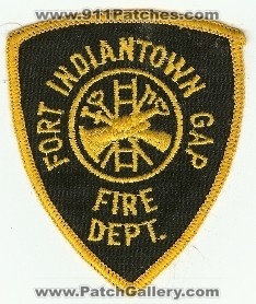 Fort Indiantown Gap Fire Dept
Thanks to PaulsFirePatches.com for this scan.
Keywords: pennsylvania department ft