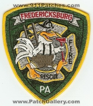 Fredericksburg Fire Rescue
Thanks to PaulsFirePatches.com for this scan.
Keywords: pennsylvania