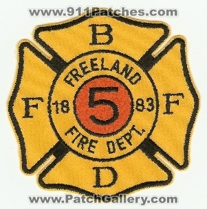 Freeland Fire Dept
Thanks to PaulsFirePatches.com for this scan.
Keywords: pennsylvania department