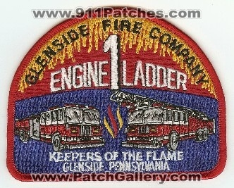 Glenside Fire Company Engine Ladder 1
Thanks to PaulsFirePatches.com for this scan.
Keywords: pennsylvania