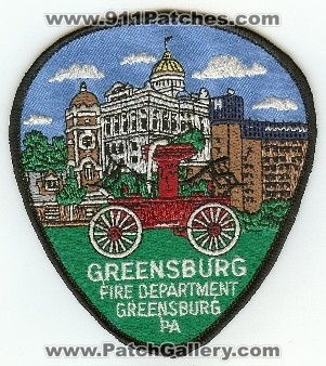 Greensburg Fire Department
Thanks to PaulsFirePatches.com for this scan.
Keywords: pennsylvania