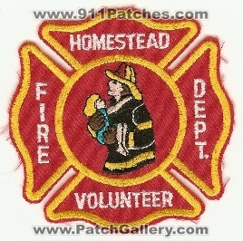 Homestead Volunteer Fire Dept
Thanks to PaulsFirePatches.com for this scan.
Keywords: pennsylvania department