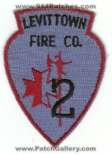 Levittown Fire Co 2
Thanks to PaulsFirePatches.com for this scan.
Keywords: pennsylvania company