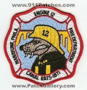 Manayunk Fire Department Engine 12
Thanks to PaulsFirePatches.com for this scan.
Keywords: pennsylvania