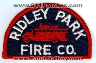Ridley Park Fire Co
Thanks to PaulsFirePatches.com for this scan.
Keywords: pennsylvania company