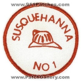 Susquehanna Fire No 1
Thanks to PaulsFirePatches.com for this scan.
Keywords: pennsylvania number