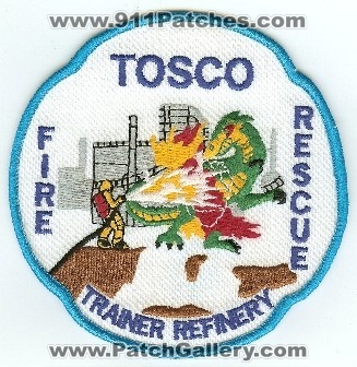 Tosco Trainer Refinery Fire Rescue
Thanks to PaulsFirePatches.com for this scan.
Keywords: pennsylvania