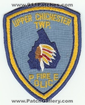 Upper Chichester Twp Fire Police
Thanks to PaulsFirePatches.com for this scan.
Keywords: pennsylvania township