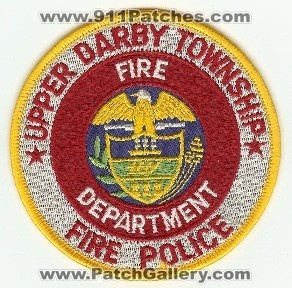 Upper Darby Township Fire Police Department
Thanks to PaulsFirePatches.com for this scan.
Keywords: pennsylvania