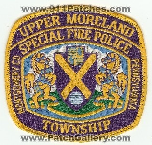 Upper Moreland Township Special Fire Police
Thanks to PaulsFirePatches.com for this scan.
Keywords: pennsylvania montgomery county