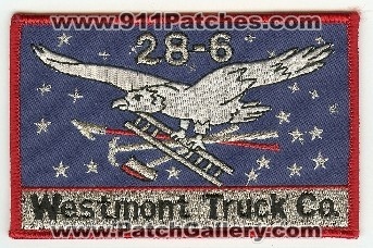 Westmont Truck Co 28-6
Thanks to PaulsFirePatches.com for this scan.
Keywords: pennsylvania company fire