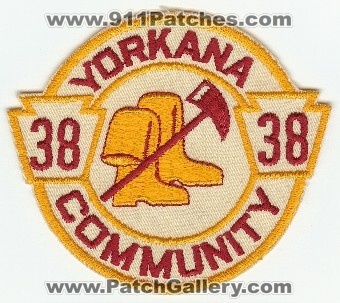 Yorkana Community Fire
Thanks to PaulsFirePatches.com for this scan.
Keywords: pennsylvania