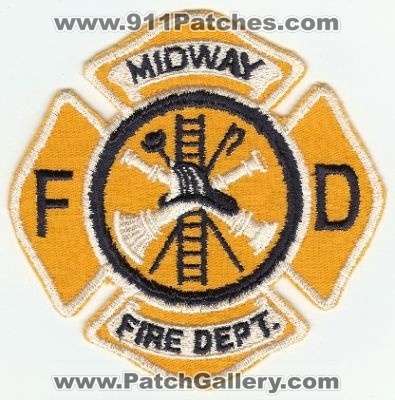 Midway Fire Dept
Thanks to PaulsFirePatches.com for this scan.
Keywords: pennsylvania department