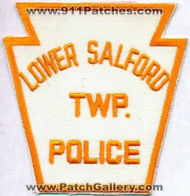 Lower Salford Twp Police
Thanks to EmblemAndPatchSales.com for this scan.
Keywords: pennsylvania township