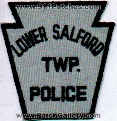 Lower Salford Twp Police
Thanks to EmblemAndPatchSales.com for this scan.
Keywords: pennsylvania township