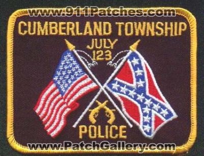 Cumberland Township Police
Thanks to EmblemAndPatchSales.com for this scan.
Keywords: pennsylvania