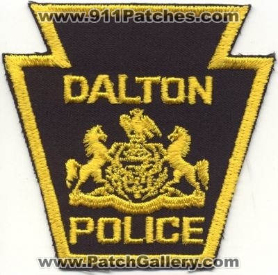 Dalton Police
Thanks to EmblemAndPatchSales.com for this scan.
Keywords: pennsylvania