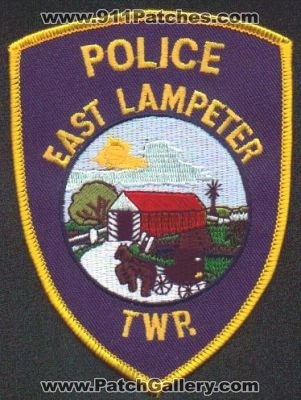 East Lampeter Twp Police
Thanks to EmblemAndPatchSales.com for this scan.
Keywords: pennsylvania township