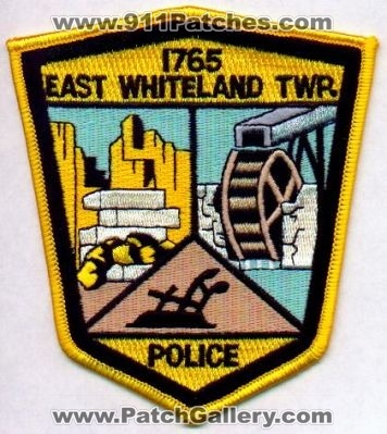 East Whiteland Twp Police
Thanks to EmblemAndPatchSales.com for this scan.
Keywords: pennsylvania township