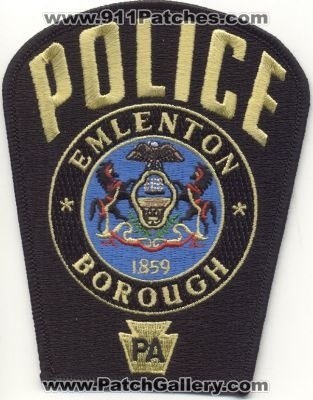 Emlenton Borough Police
Thanks to EmblemAndPatchSales.com for this scan.
Keywords: pennsylvania