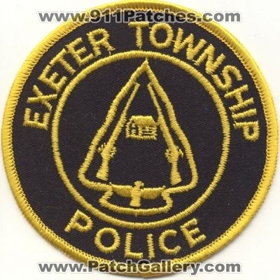 Exeter Township Police
Thanks to EmblemAndPatchSales.com for this scan.
Keywords: pennsylvania