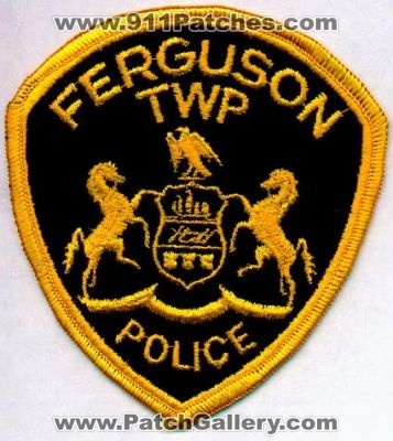 Ferguson Twp Police
Thanks to EmblemAndPatchSales.com for this scan.
Keywords: pennsylvania township