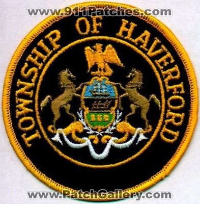 Haverford Township Police
Thanks to EmblemAndPatchSales.com for this scan.
Keywords: pennsylvania of