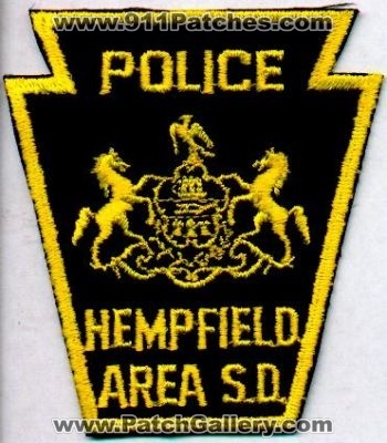 Hempfield Area School District Police
Thanks to EmblemAndPatchSales.com for this scan.
Keywords: pennsylvania s.d. sd