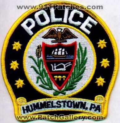 Hummelstown Police
Thanks to EmblemAndPatchSales.com for this scan.
Keywords: pennsylvania