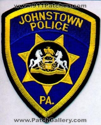 Johnstown Police
Thanks to EmblemAndPatchSales.com for this scan.
Keywords: pennsylvania