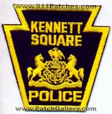Kennett Square Police
Thanks to EmblemAndPatchSales.com for this scan.
Keywords: pennsylvania
