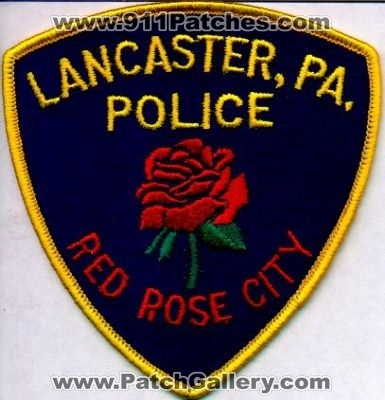 Lancaster Police
Thanks to EmblemAndPatchSales.com for this scan.
Keywords: pennsylvania