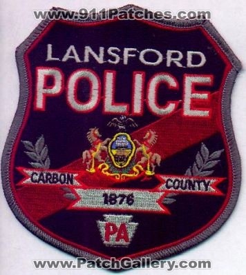 Lansford Police
Thanks to EmblemAndPatchSales.com for this scan.
Keywords: pennsylvania carbon county