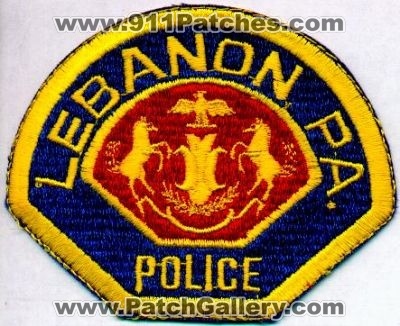 Lebanon Police
Thanks to EmblemAndPatchSales.com for this scan.
Keywords: pennsylvania